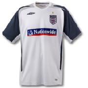 England Bench Poly T-Shirt - White/Flint/Titanium