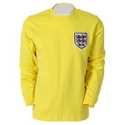 England Class Kit Goal Keeper Shirt - Yellow/Vermillion