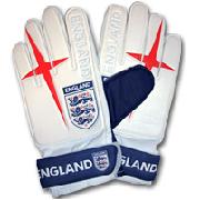England Goalkeeper Gloves - Red/White/Blue - Youths