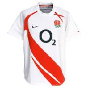 England Home Rugby Shirt 2007/09 - Kids