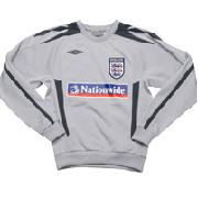 England Training Sweat Shirt - Titanium/Flint