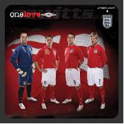 2006 2008 Official England Away Replica Shirt