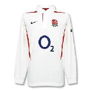England Home Rugby 7'S Jersey 04/05