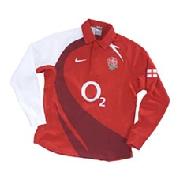 Junior Ls Away Shirt - Nike England