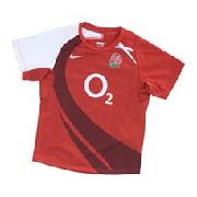 Junior Ss Away Shirt - Nike England