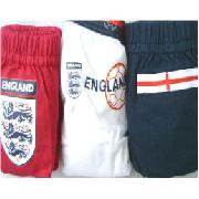 3 Pairs Boys England Football Briefs Underpants Age 6-7
