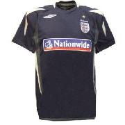 England Junior Training T-Shirt Navy/Titanium/Flint