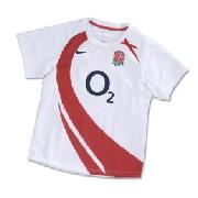 Junior Ss Home Shirt - Nike England