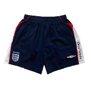 Navy England Shorts