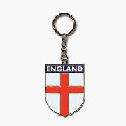 01-02 England Enamel Keyring