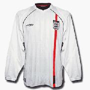 01-03 England Home L/S Shirt