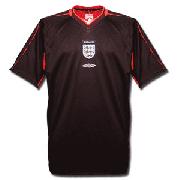 03-04 England Home Gk S/S Shirt