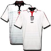 03-04 England Home Shirt