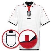 03-05 England Home Shirt - Players