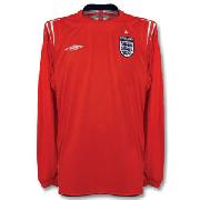04-05 England Away L/S Shirt