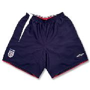 05-07 England Home Shorts - Boys