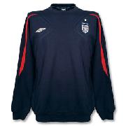06-07 England Sweat Top-Navy/Red