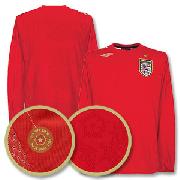 06-08 England Away L/S Shirt
