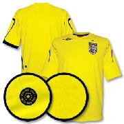 06-08 England Change Gk Shirt - Yellow