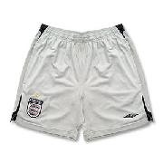 07-08 England Bench Poly Shorts - Light Grey/Dark Grey