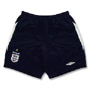 07-08 England Training Shorts - Dark Navy/Light Grey