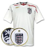 07-09 England Home Shirt