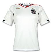 07-09 England Home Womens Shirt
