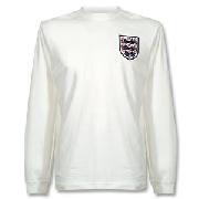 1966 England Home Retro L/S Jersey - White