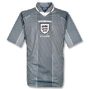 96-97 England Away Shirt - Players