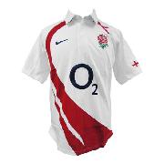 England 07/08 Home Supporters Ss Rugby Shirt