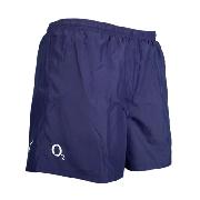 England Players O2 Rugby Training Shorts Navy