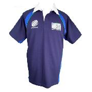 Rugby World Cup 2007 Ss Rugby Shirt Navy / Royal
