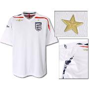 England Home Junior Football Shirt