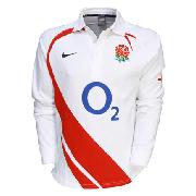 Nike England 07/08 Home Supporters Replica Junior Rugby Shirt
